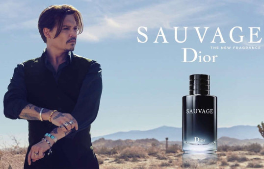Джонни Депп в рекламном ролике аромата Dior Sauvage