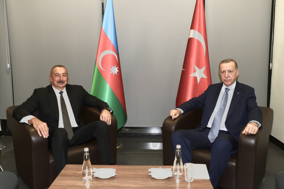 Президент Ильхам Алиев и Президент Реджеп Тайип Эрдоган