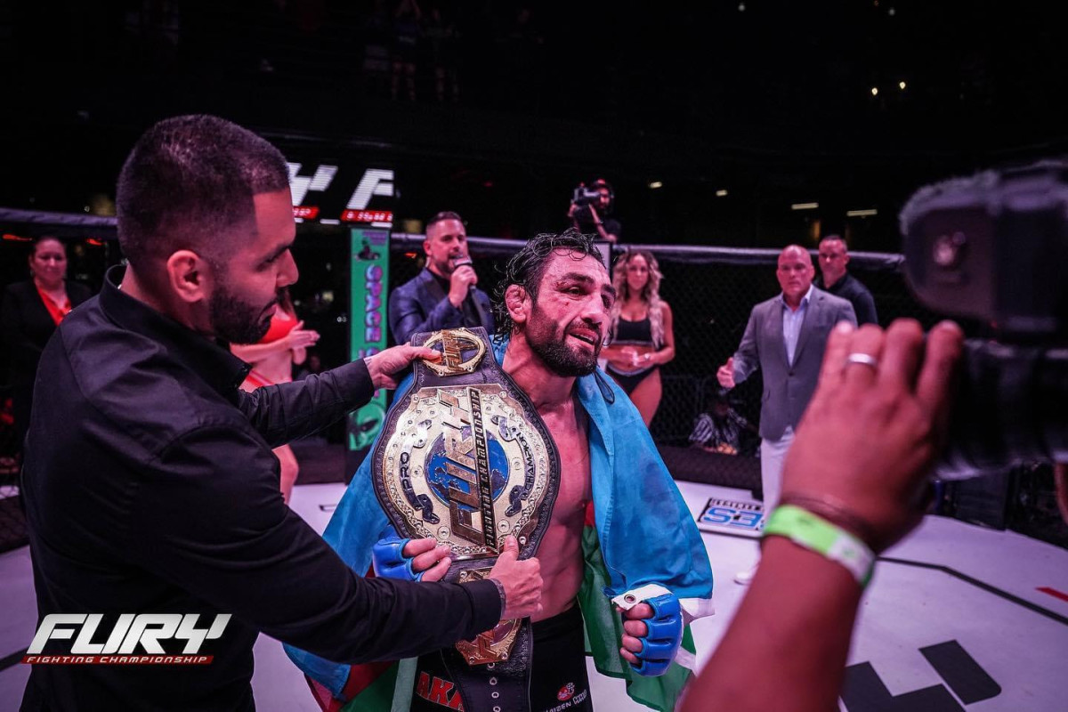 В шаге от вступления в UFC: азербайджанский боец MMA завоевал чемпионский пояс-ФОТО -ВИДЕО 