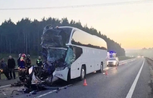 В Болгарии в ДТП попал туристический автобу