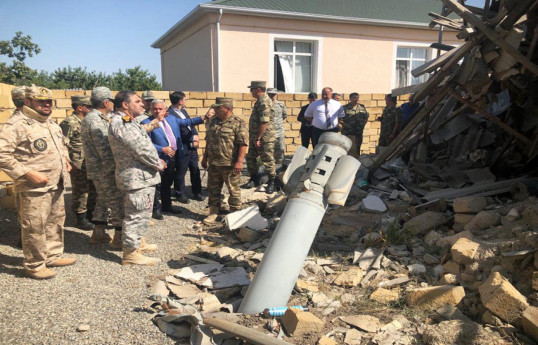 Военная делегация Ирана посетила освобожденные от оккупации территории Азербайджана-ФОТО 