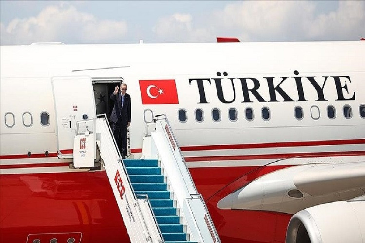 Президент Турции отбыл с визитом в Украину