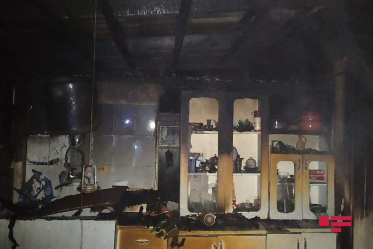 В Лянкяране супруги пострадали при пожаре в доме -ФОТО 