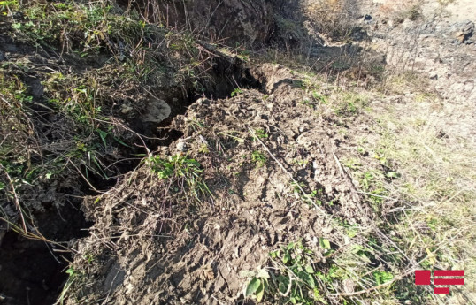 В Ясамальском районе Баку произошел оползень