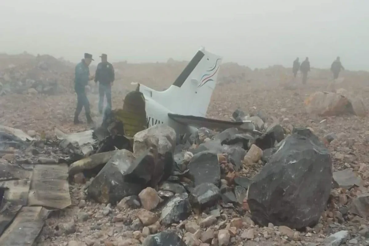 В Армении потерпел крушение самолет, есть погибшие