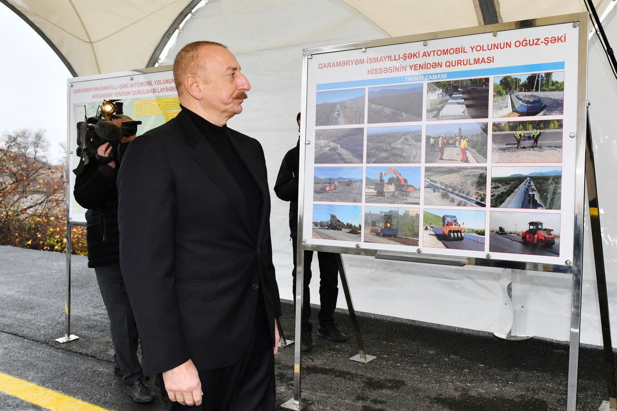 Ильхам Алиев и Мехрибан Алиева ознакомились с рядом объектов в Шекинском раойне -ФОТО -ОБНОВЛЕНО 