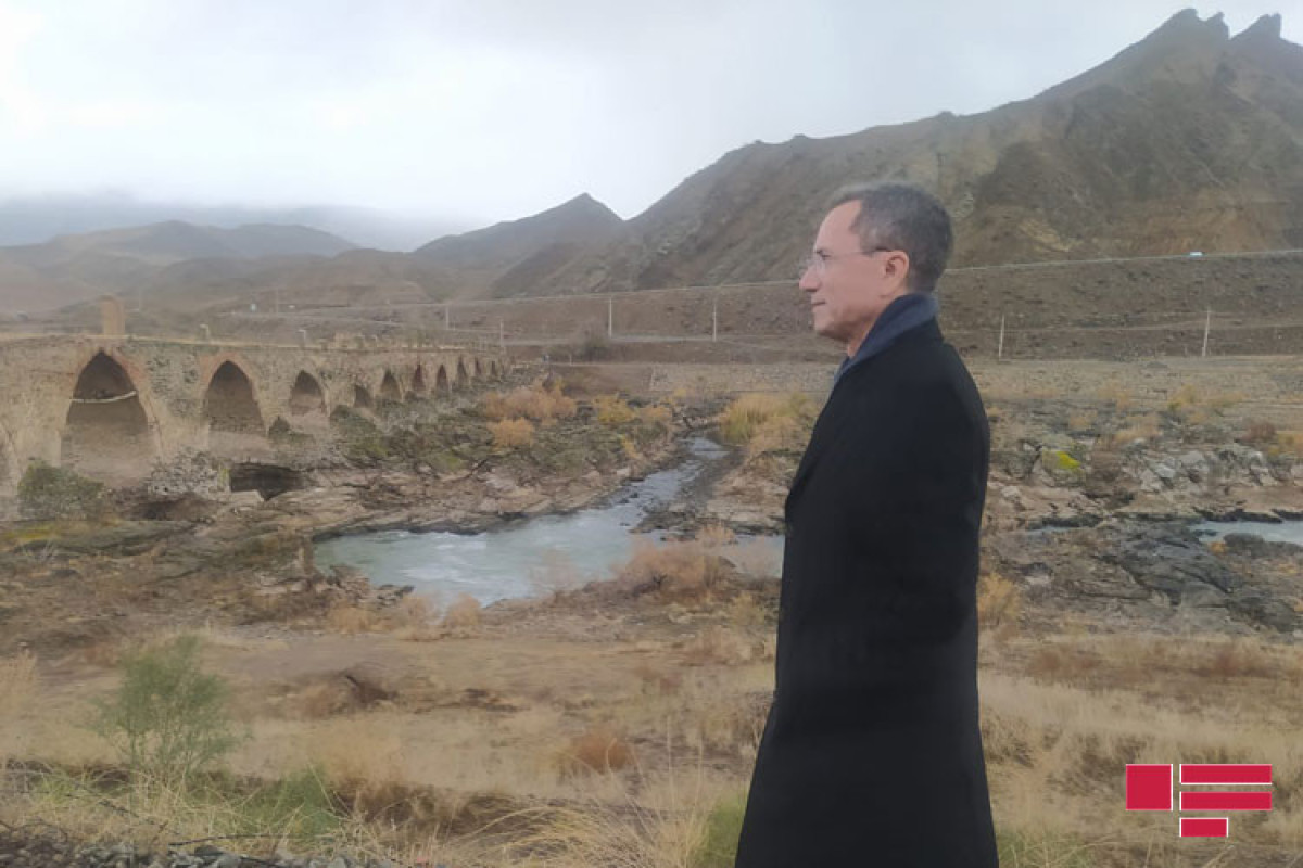 Ахмед Обалы посетил Худаферинский мост