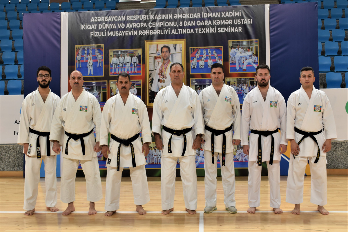 В спортивно-оздоровительном клубе МЧС Азербайджана состоялся семинар по каратэ-ФОТО 