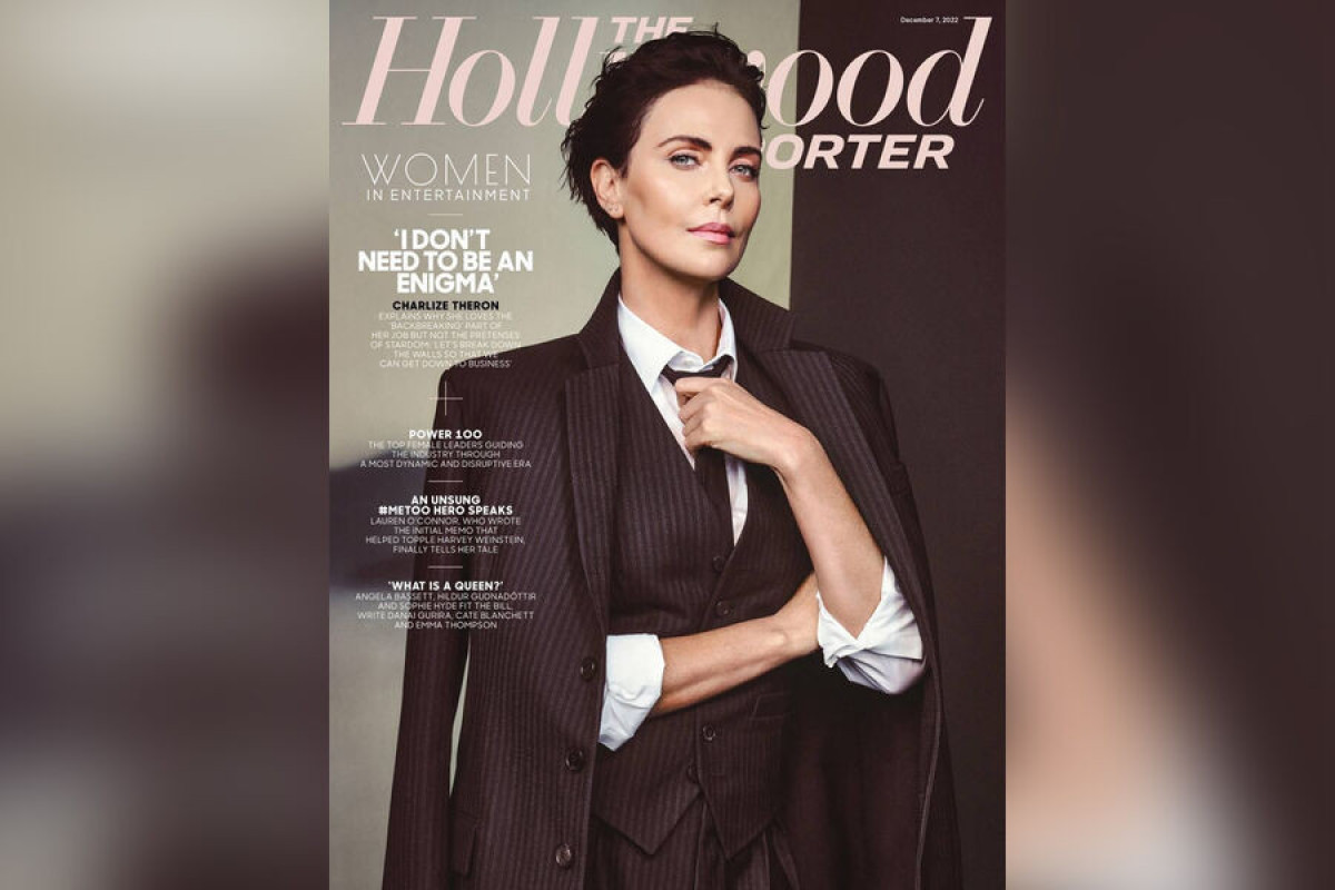 Голливудская звезда стала лицом нового выпуска журнала The Hollywood Reporter