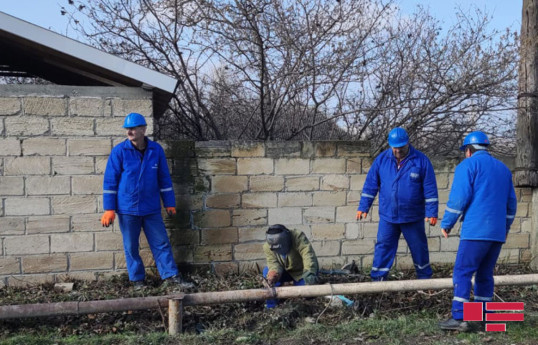 В Губе и Гусаре продолжаются работы по восстановлению газоснабжения
