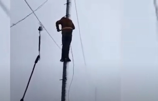 В нескольких районах Азербайджана возникли перебои в электроснабжении -ВИДЕО 