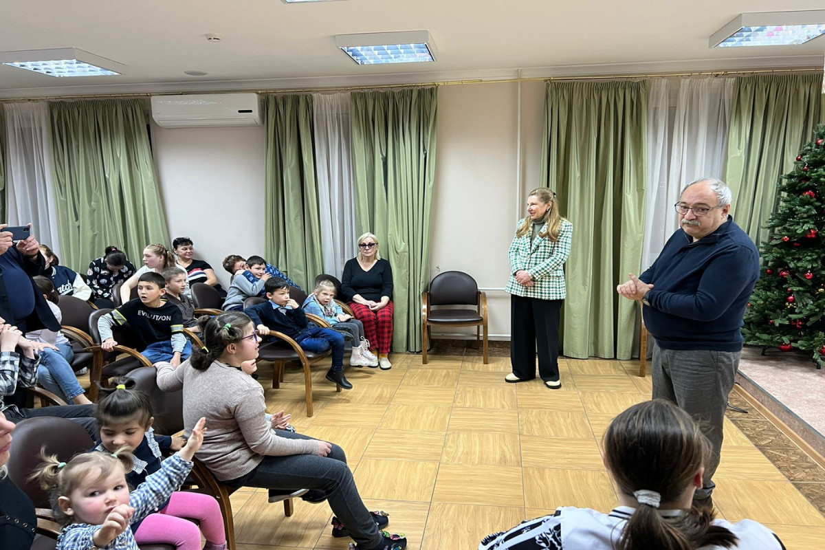 В Москве по инициативе Лейлы Алиевой организован новогодний праздник для детей-сирот-ФОТО 