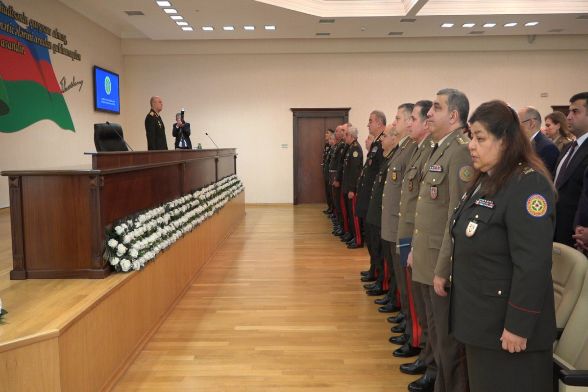 Состоялось торжественное заседание по случаю 17-й годовщины создания МЧС Азербайджана-ФОТО  