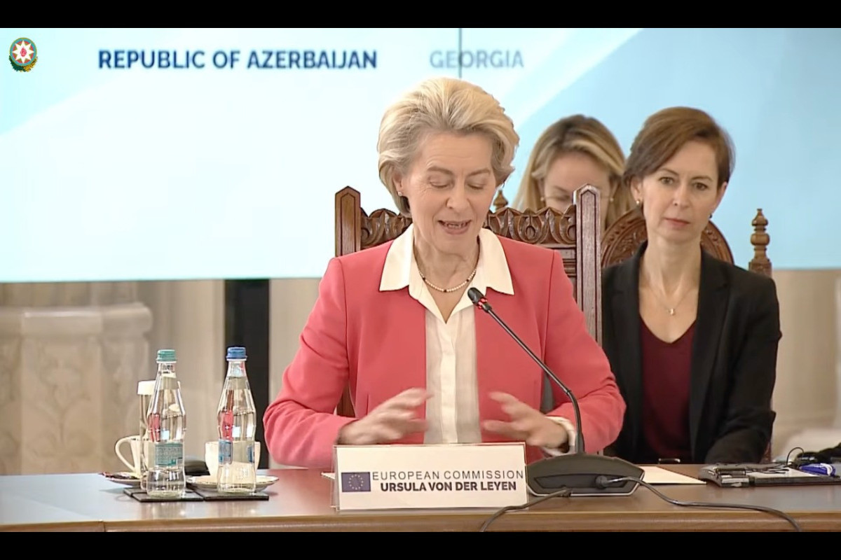 Урсула фон дер Ляйен: Азербайджан – надежный энергетический партнер Европы