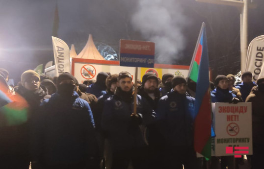 Акция на Лачинской дороге продолжится и этой ночью-ФОТО -ВИДЕО 