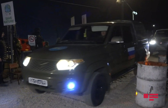 Автоколонна российских миротворцев беспрепятственно проехала по Лачинской дороге -ФОТО 