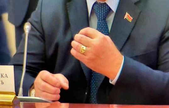 Главам государств СНГ подарили перстни с поздравлениями на саммите в Санкт-Петербурге-ФОТО 