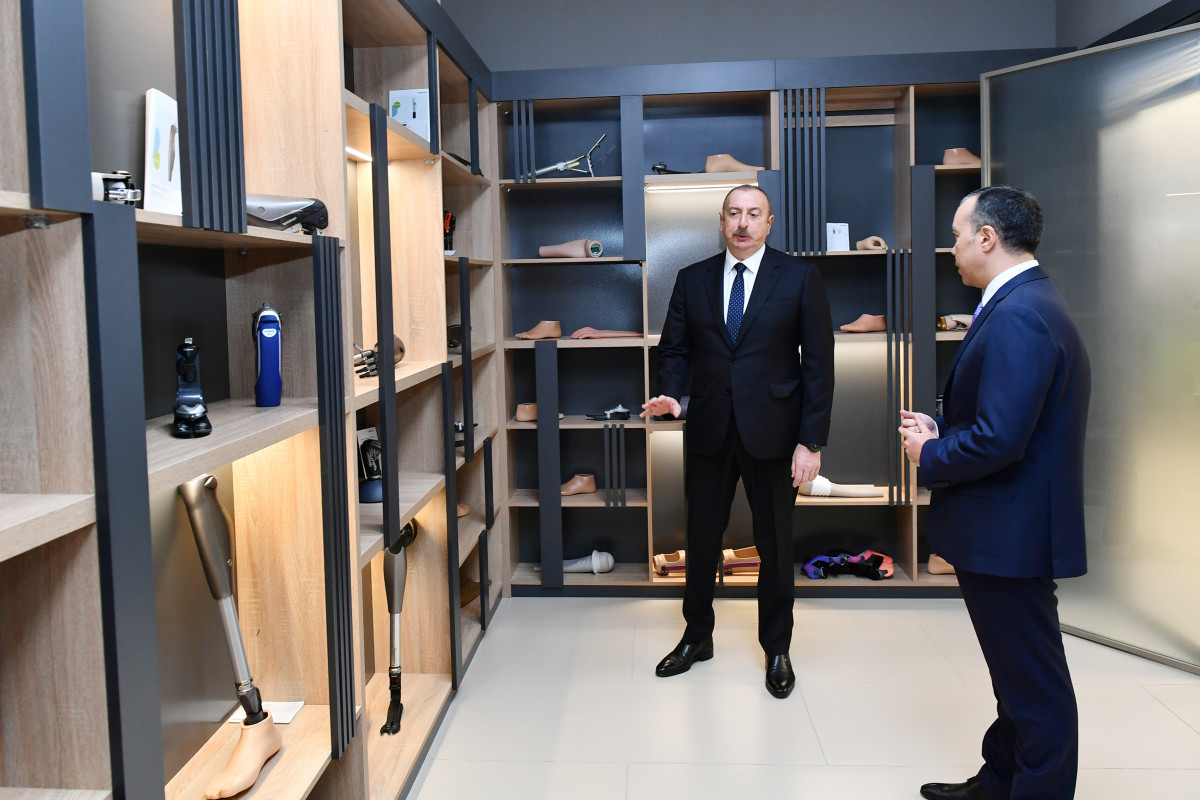 Ильхам Алиев принял участие в открытии Центра DOST №5 в Баку-ФОТО 