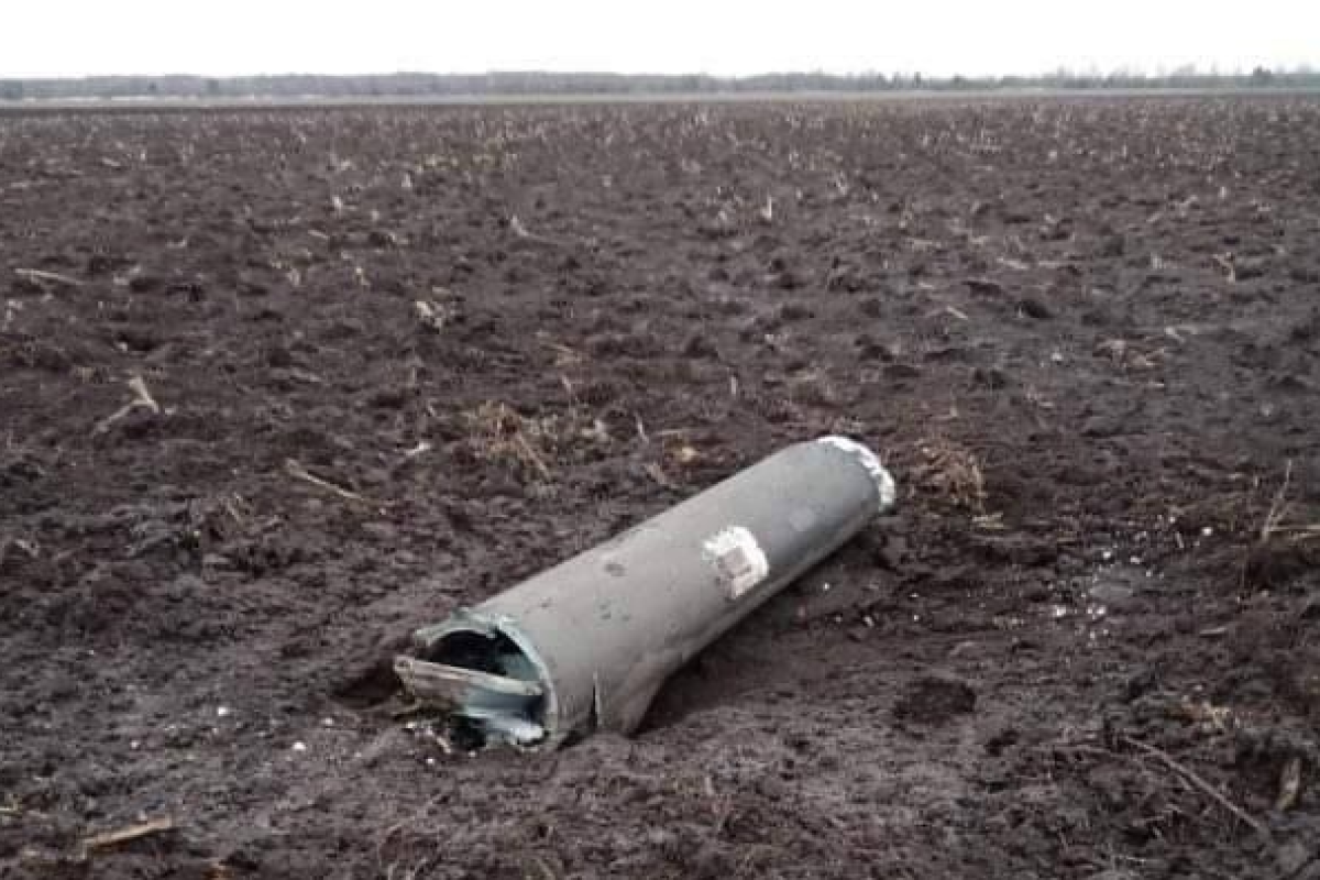 На территории Беларуси упала украинская ракета