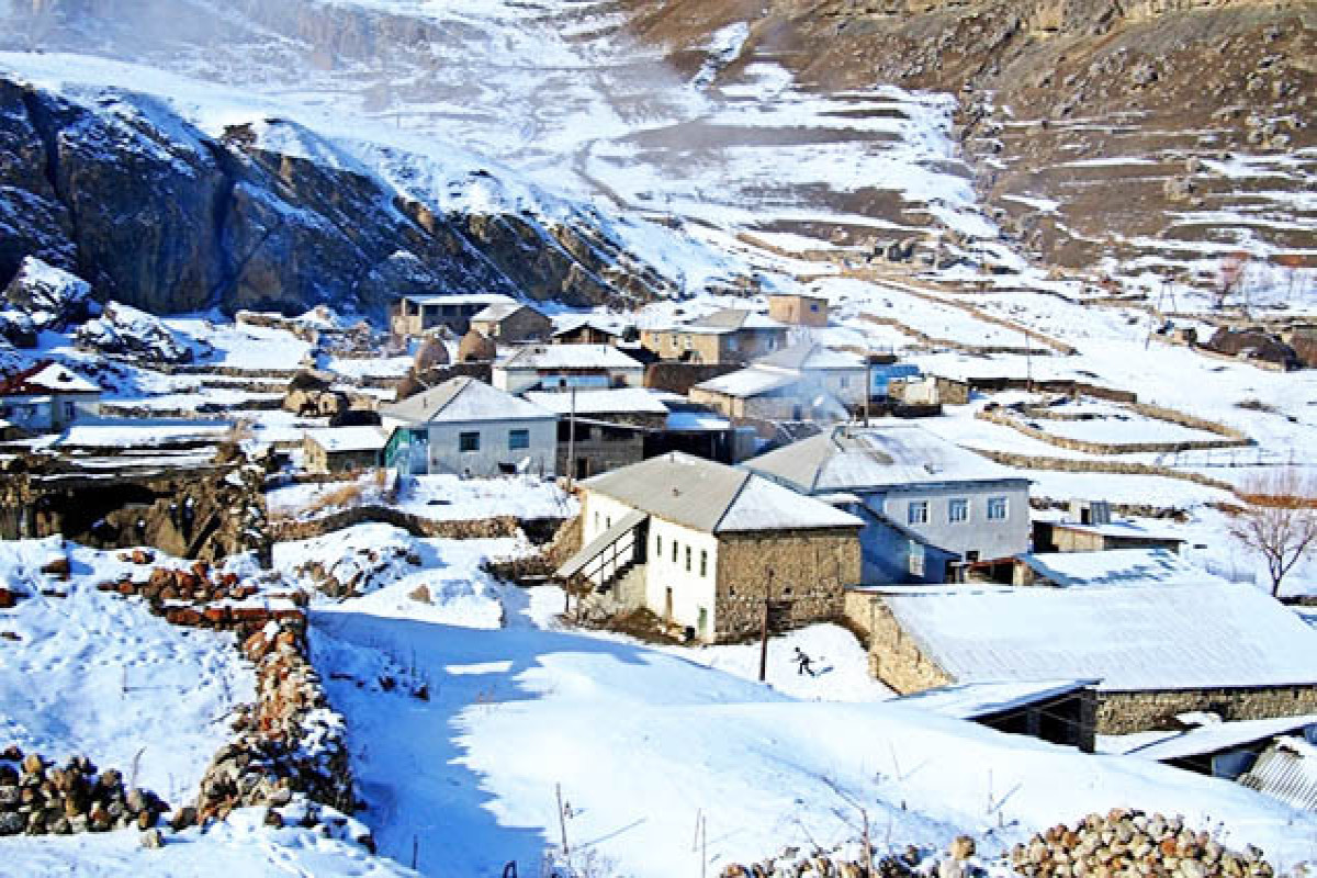 В ряде районов Азербайджана выпал снег - ФАКТИЧЕСКАЯ ПОГОДА 
