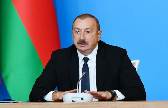 Президент Азербайджана Ильхам Алиев