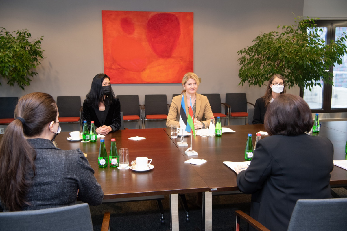 Спикер парламента Азербайджана встретилась с главой МИД Эстонии