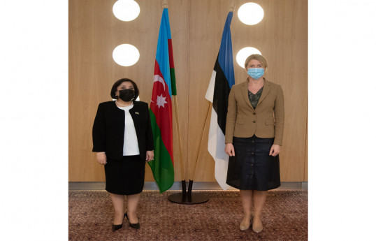 Спикер парламента Азербайджана встретилась с главой МИД Эстонии