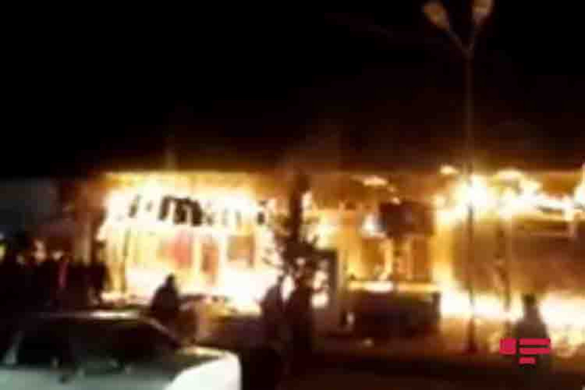 В Габале при пожаре в торговом центре сгорели 12 объектов-ФОТО -ОБНОВЛЕНО-3 