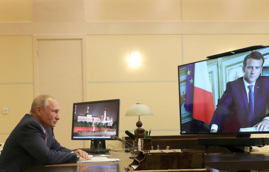 Путин, Макрон