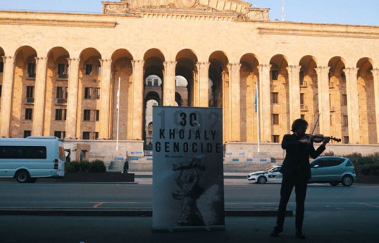 В Грузии потребовали справедливости к Ходжалы -ФОТО  -ВИДЕО 