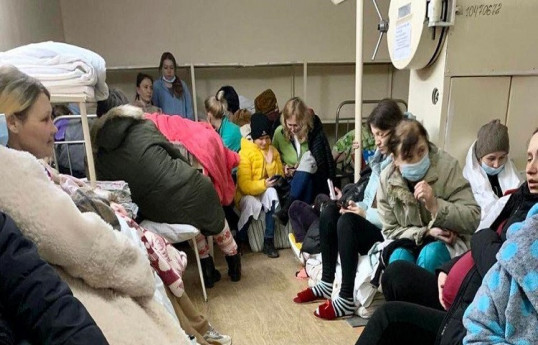 В бомбоубежище Херсона родились двое детей - ФОТО 