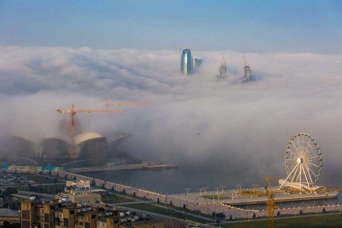 Завтра в Баку туман и юго-западный ветер