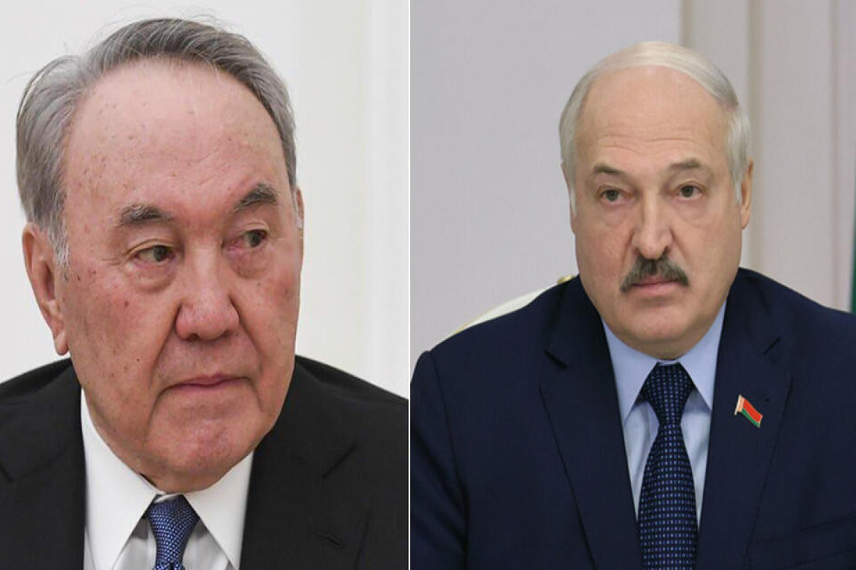 Лукашенко поговорил с Нурсултаном Назарбаевым
