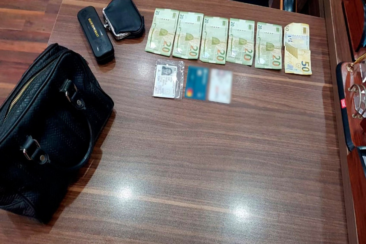 В Баку задержана грабительница-ФОТО -ВИДЕО 