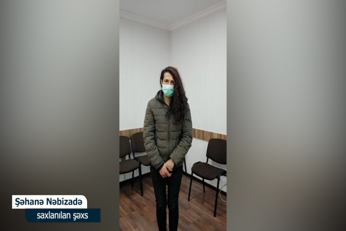 В Баку задержана грабительница-ФОТО -ВИДЕО 
