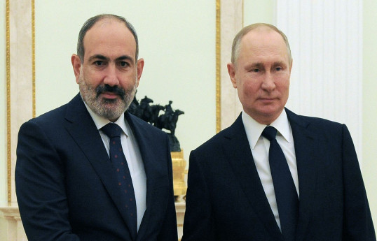 Владимир Путин, Никол Пашинян