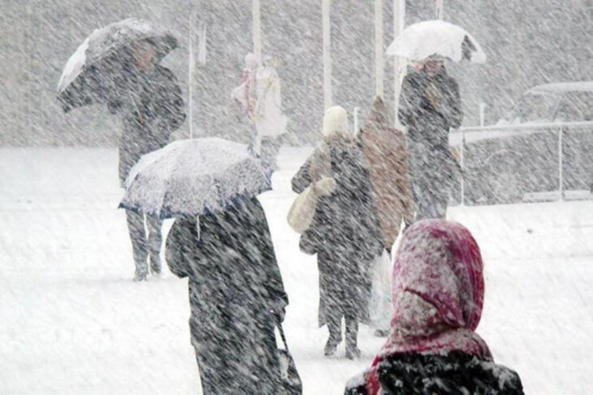 В Баку ожидается сильный ветер и снег - ПРЕДУПРЕЖДЕНИЕ 
