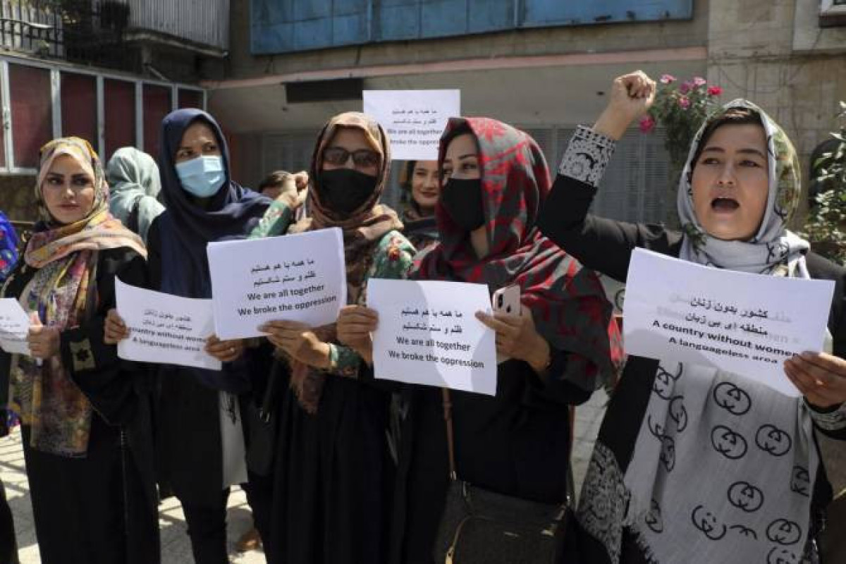 В афганском городе Меймене проходят протесты против руководства талибов