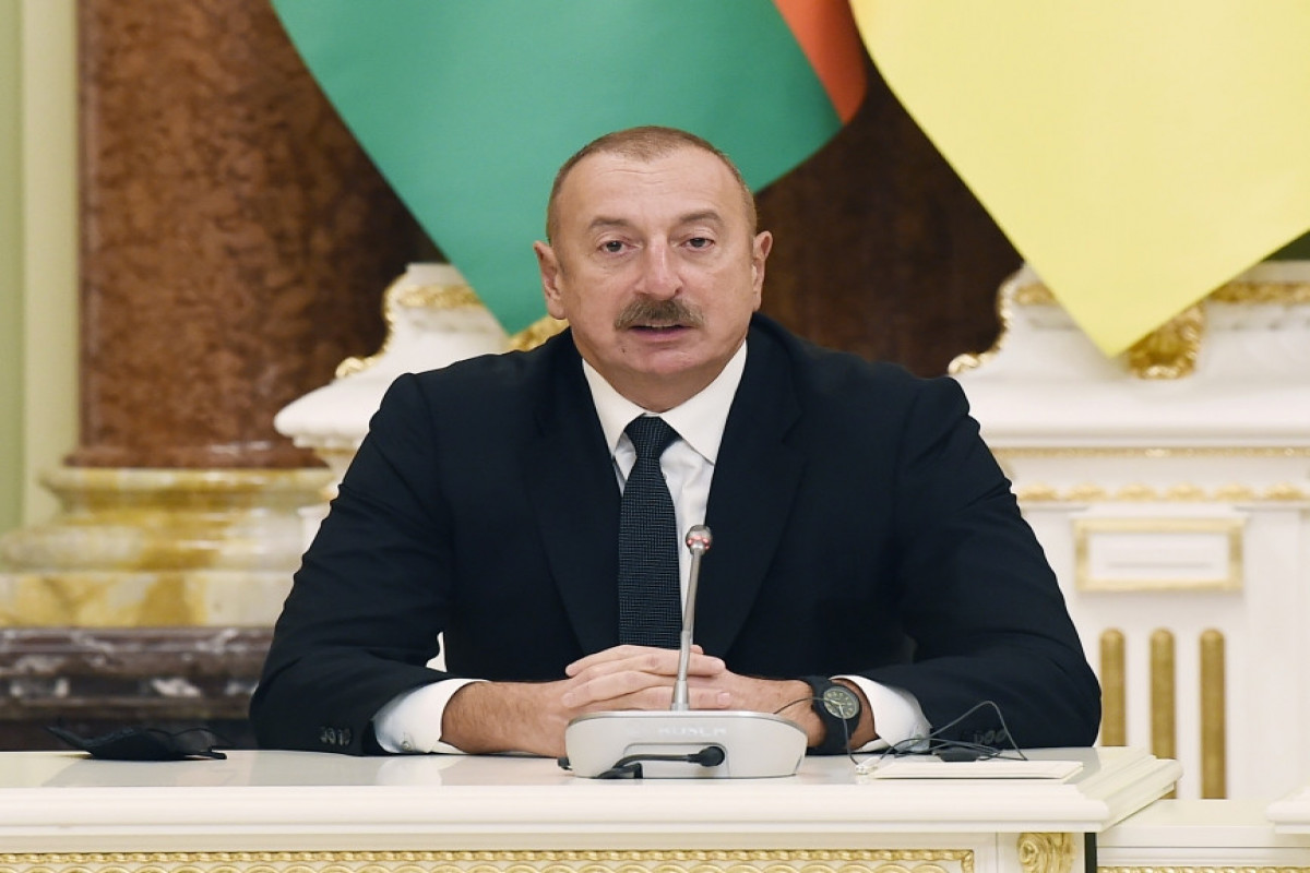 Ильхам Алиев: У Азербайджана и Украины нет расхождения в позициях