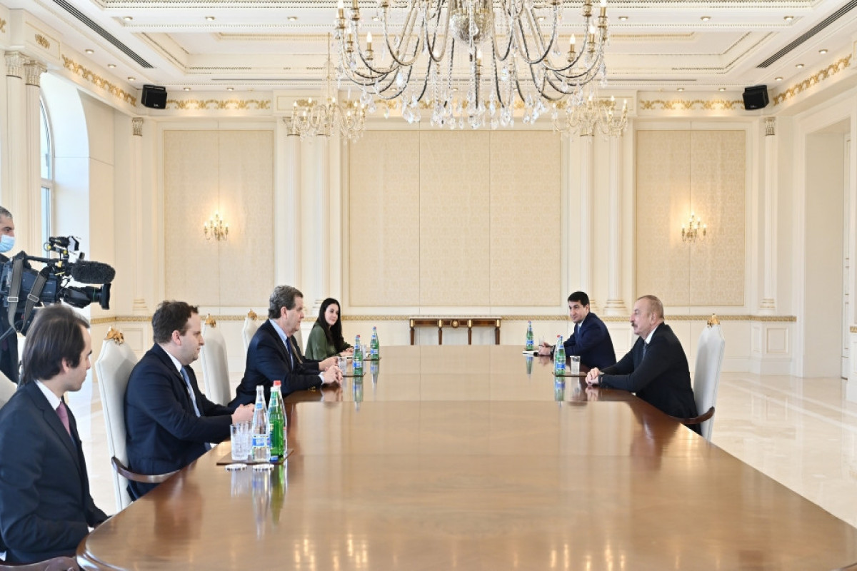 Ильхам Алиев принял делегацию во главе с исполнительным директором Американского еврейского комитета-ФОТО -ОБНОВЛЕНО 