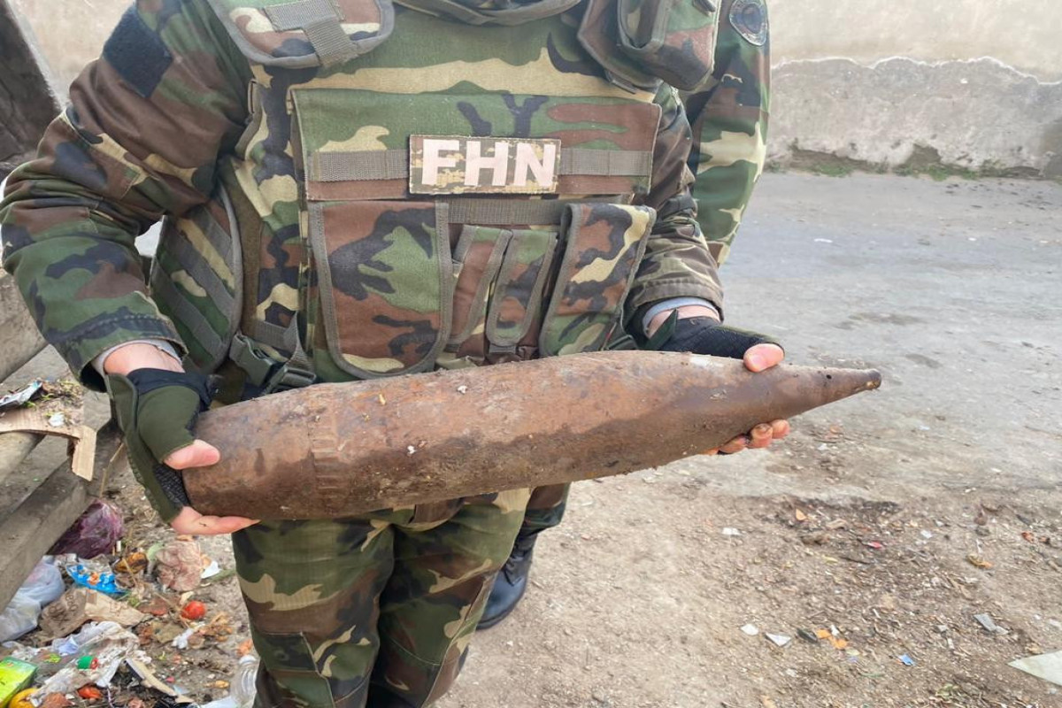 В Баку обнаружены боевые снаряды-ФОТО -ВИДЕО 
