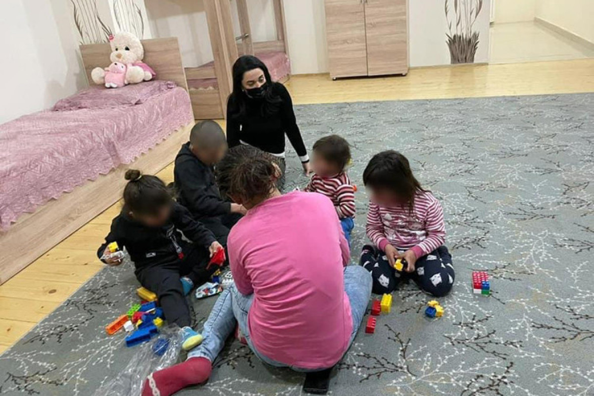 Омбудсмен навестила детей из Шамахы, помещенных в социально-реабилитационное учреждение -ФОТО 
