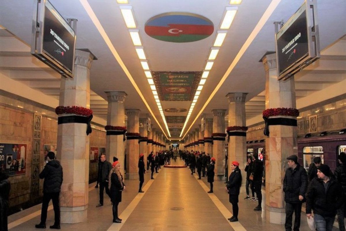 Бакинское метро перейдет на усиленный режим работы