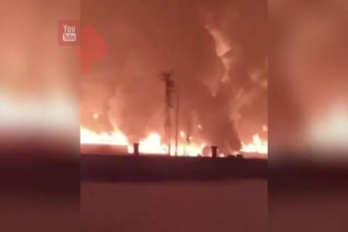 Мощный взрыв прогремел на нефтепроводе в Турции-ВИДЕО 