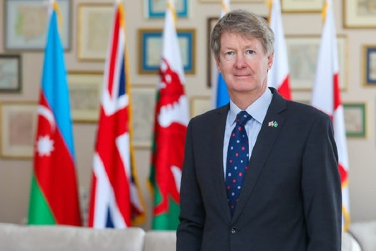 Посол Великобритании в Азербайджане Джеймс Шарп
