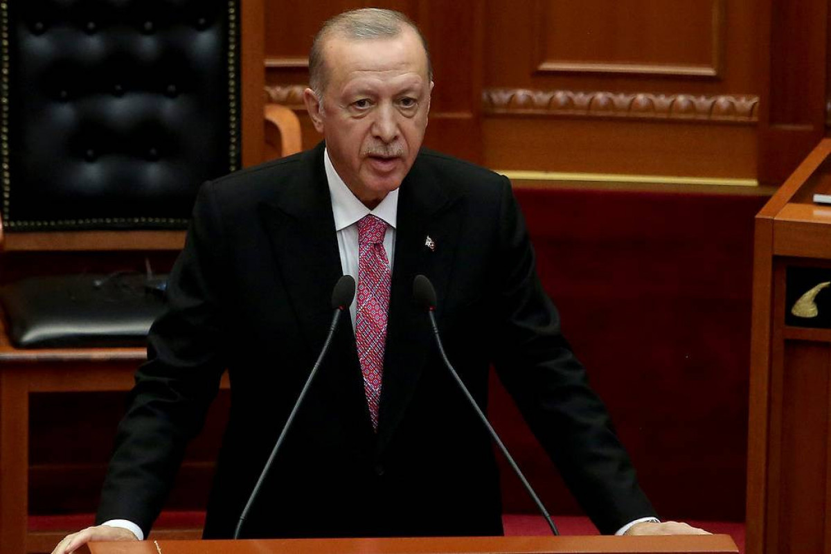 Турецкий лидер Реджеп Тайип Эрдоган