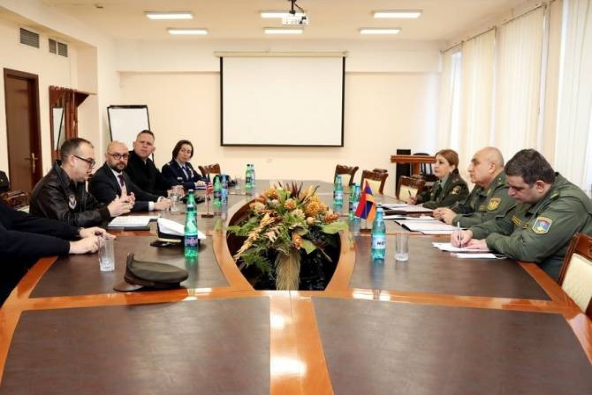 Военные Армении и США обсудили вопросы сотрудничества