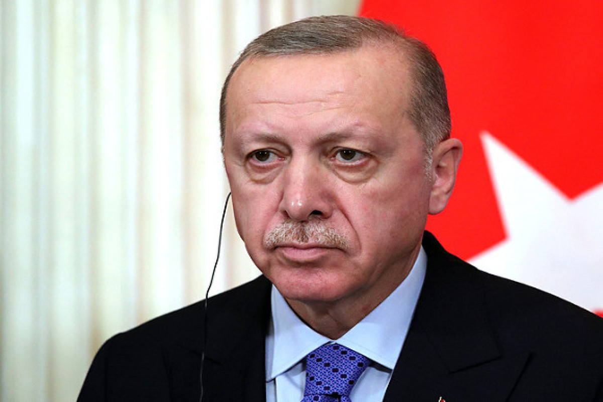 Президент Турции Тайип Эрдоган з
