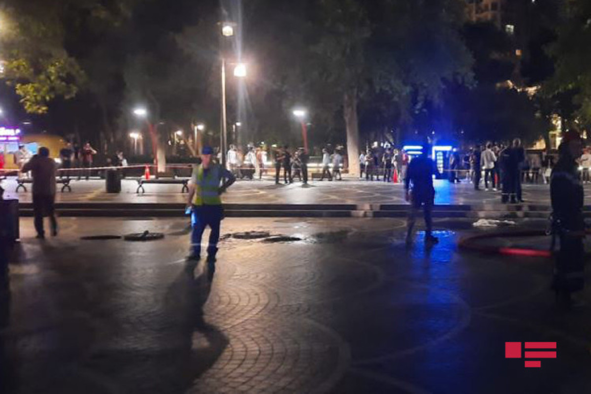В центре Баку в канализационном люке прогремел взрыв -ФОТО -ОБНОВЛЕНО -ВИДЕО 