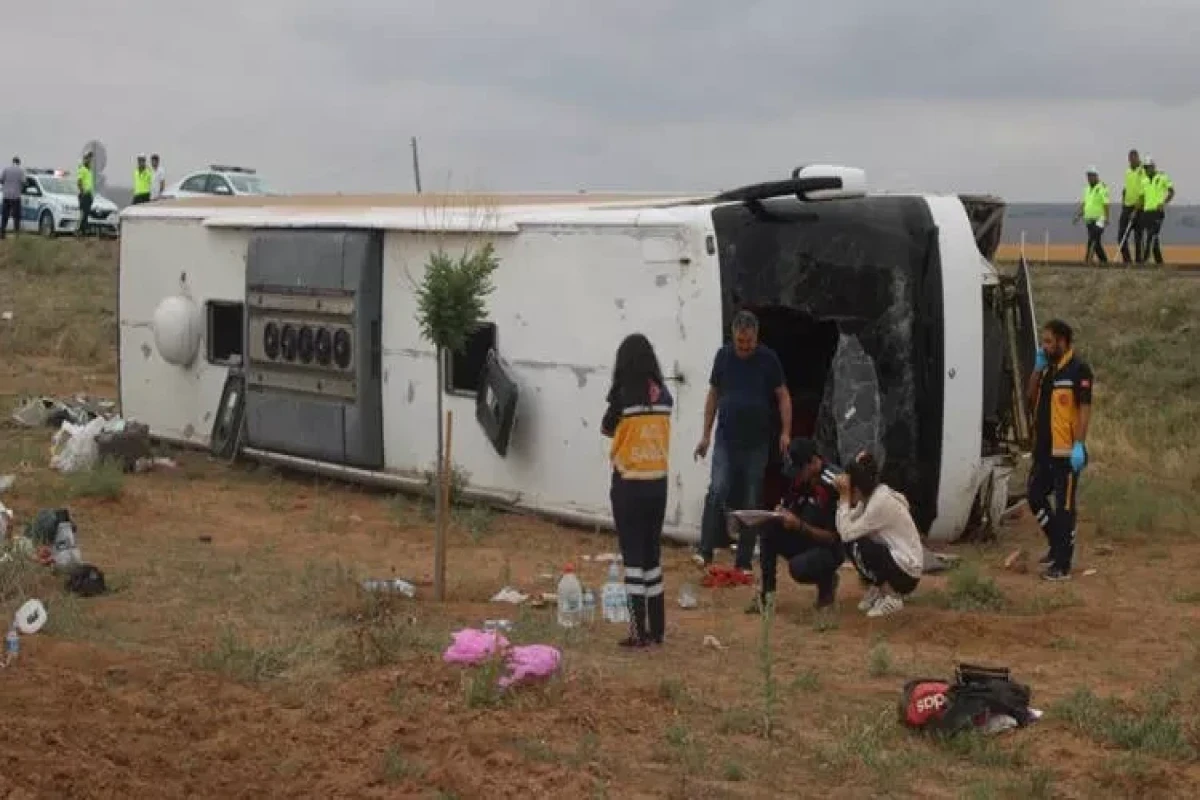 В Турции разбился туристический автобус, пострадали 30 человек-ОБНОВЛЕНО 